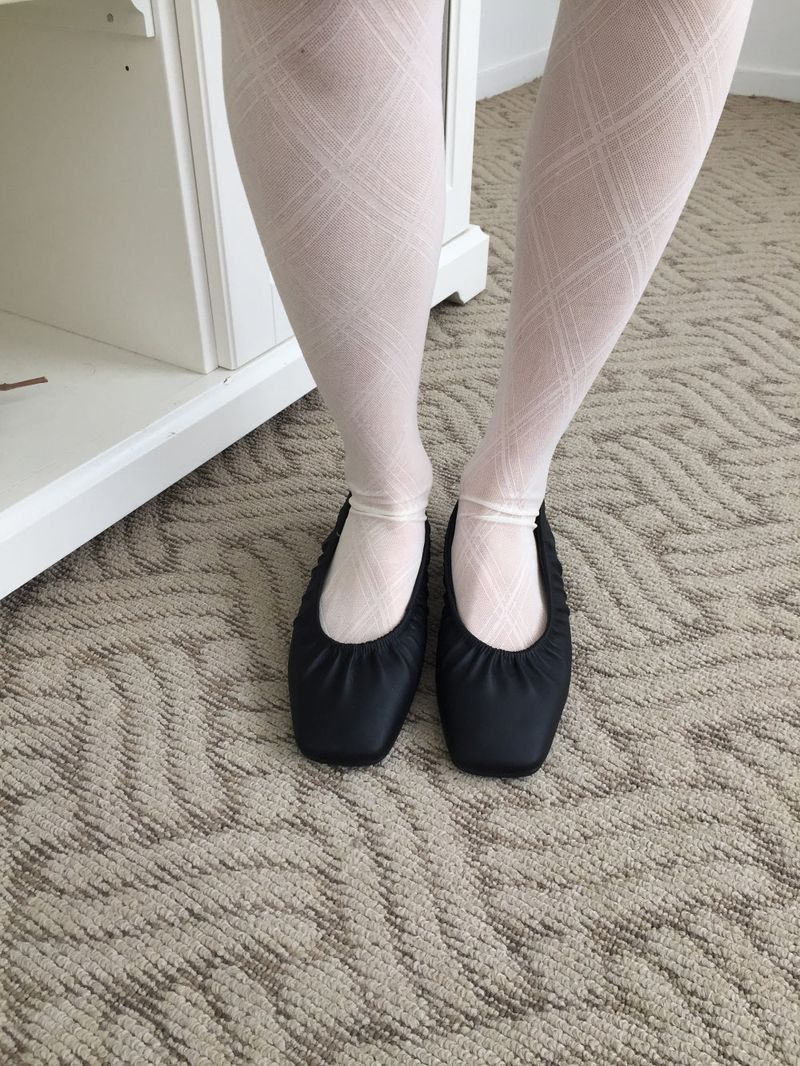 Square Mood Flat Shoes (3 Colors)
