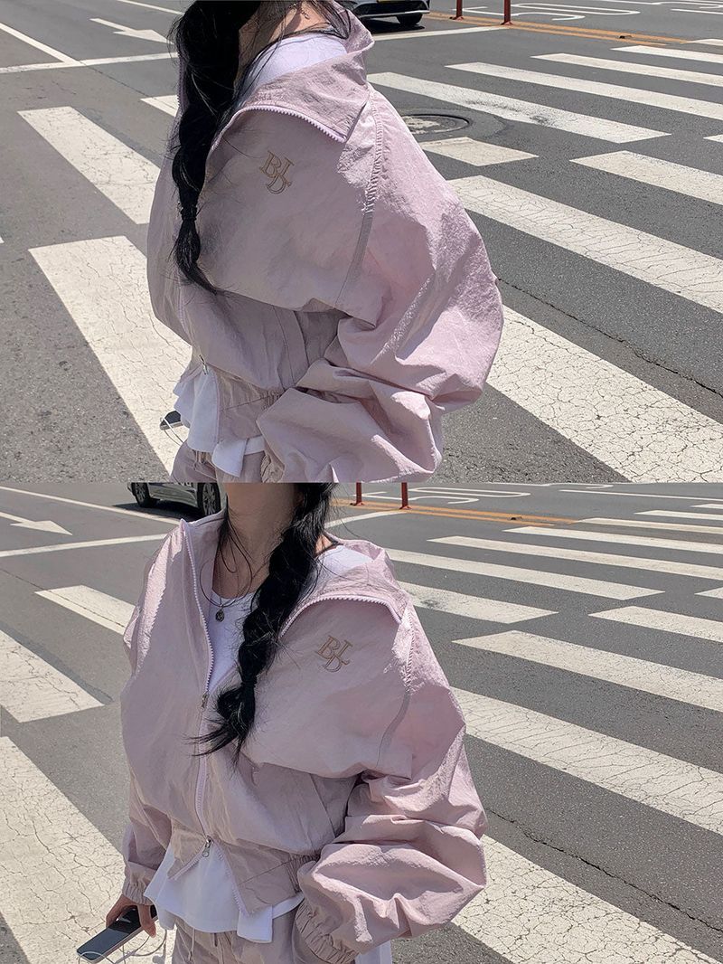 [Bellide made] Two-Way Anorak Windbreaker