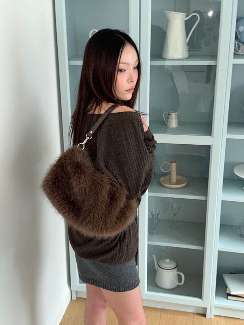 2way puppy bag brown