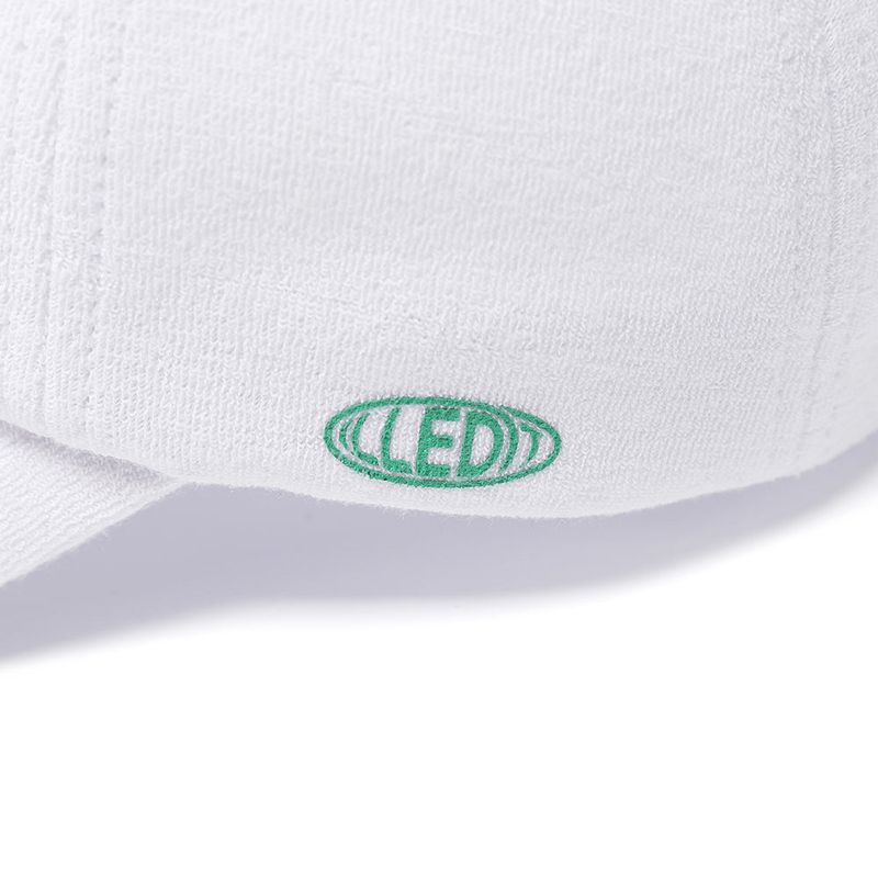 [ILLEDIT] FLOWER ARTWORK TERRY BALLCAP WHITE