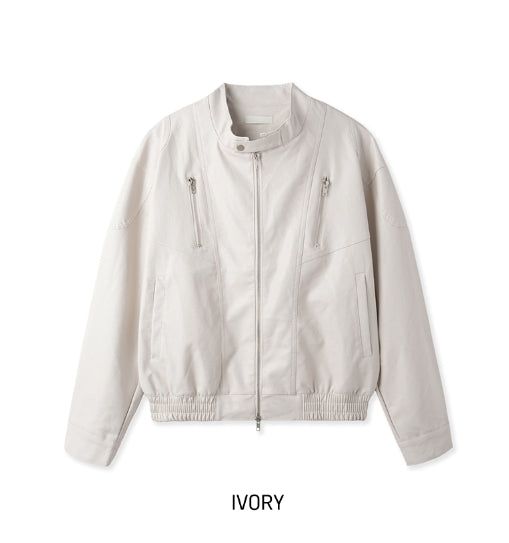 Howry Biker Leather Jacket