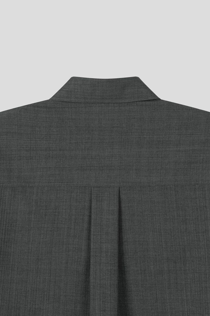 Sheek Cropped Slab Shirt