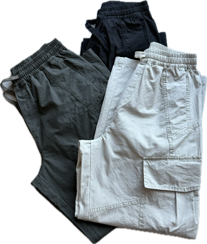 Easy washing cargo pants