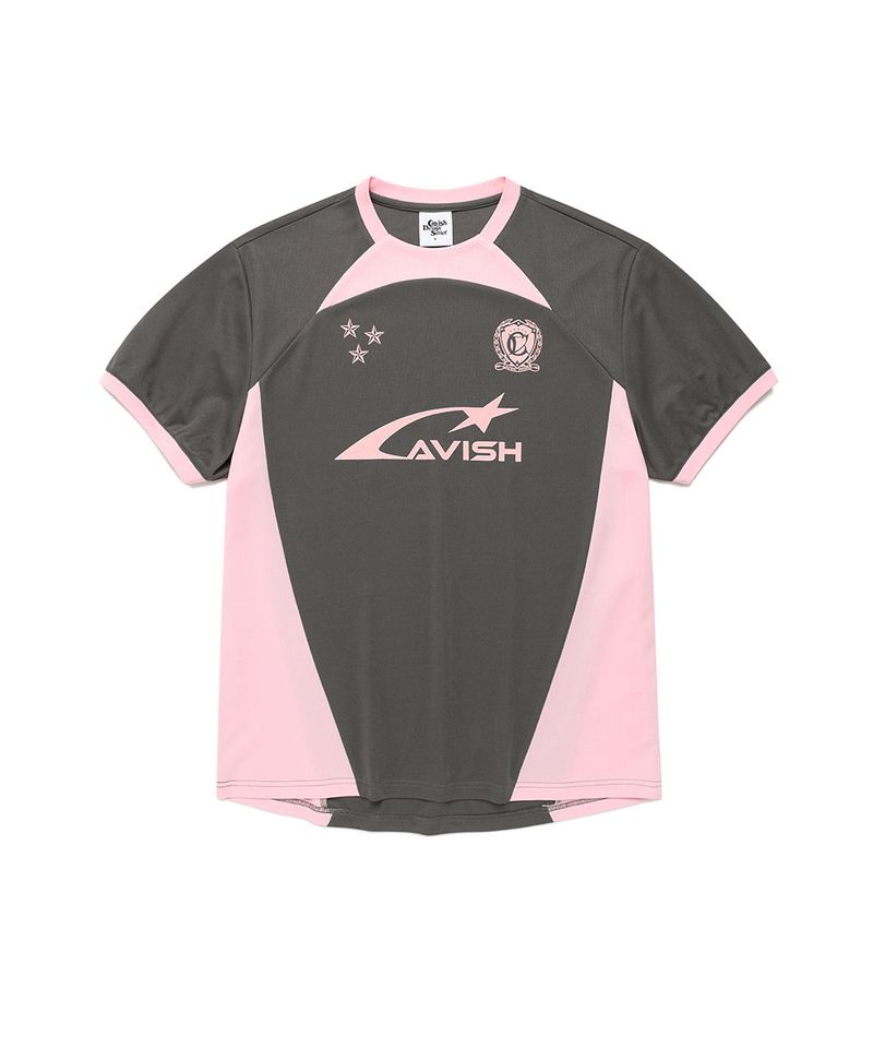 cavish（カビシ）の「W AUTHENTIC SS JERSEY CHARCOAL(CV2FMFT513A)（Tops）」