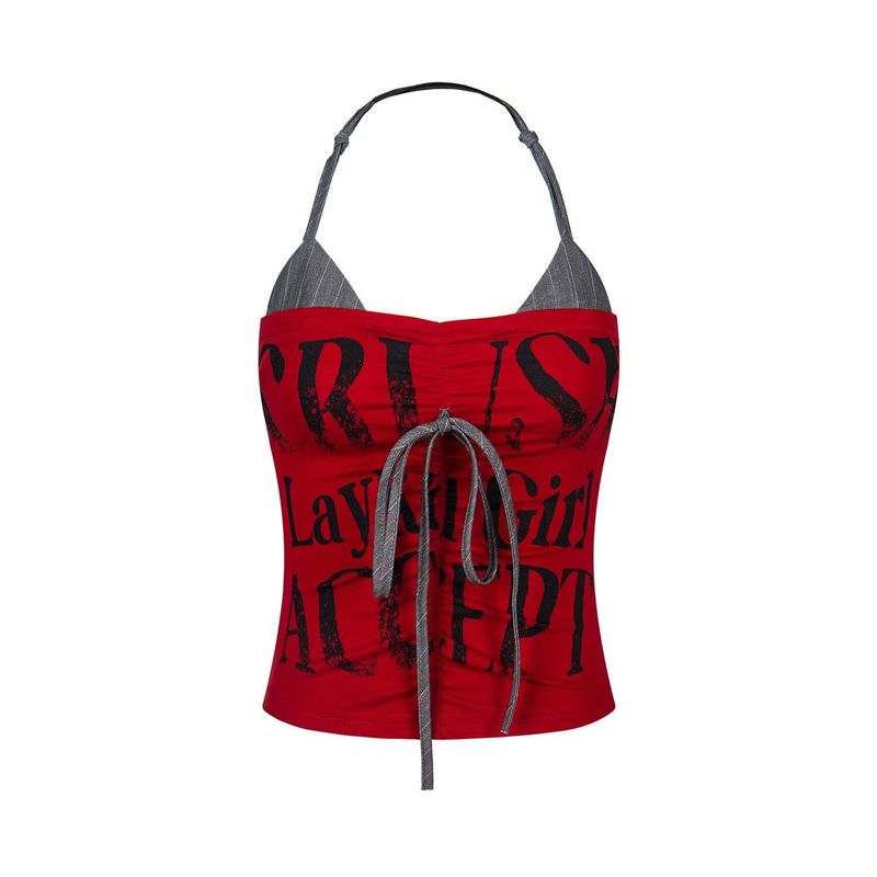 Cozy&Kitsch(コージーアンドキッチ)の「Rika Graphic Lace Tank(Tops)」