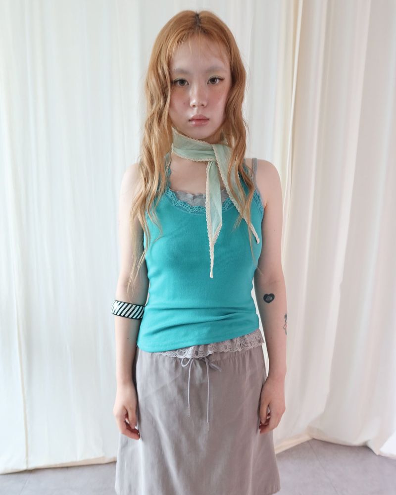 REVERSE LACE CAMI