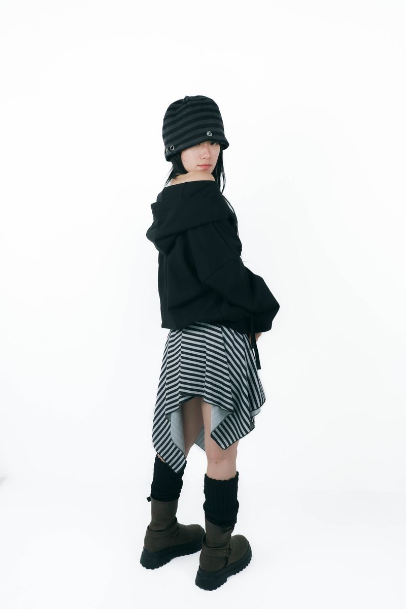 tie layered skirt