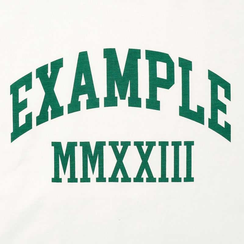 EXAMPLE ARCH LOGO SLAB BIG SILHOUETTE S/S TEE