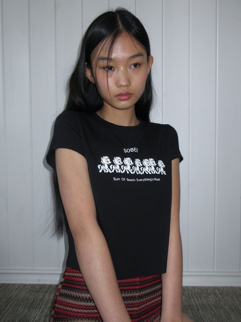 Sober Parade T-shirt BLACK