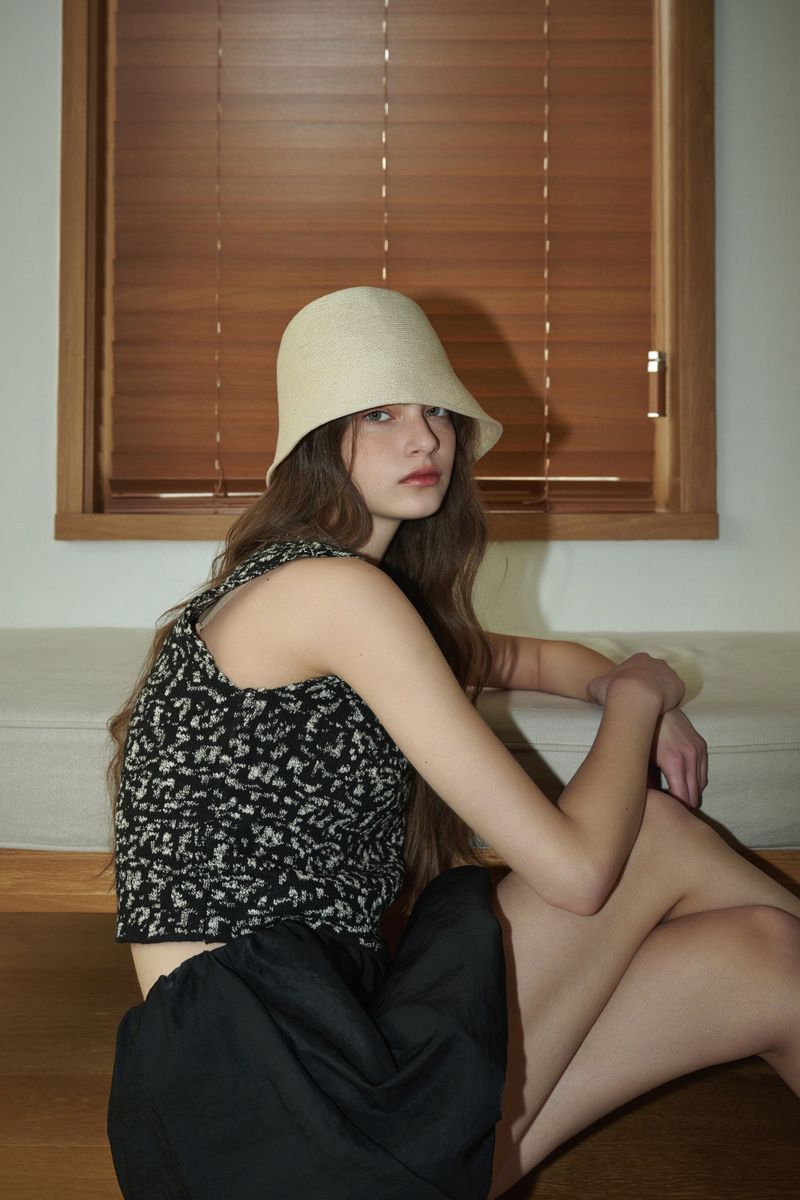 CHINO bucket hat_lightbeige