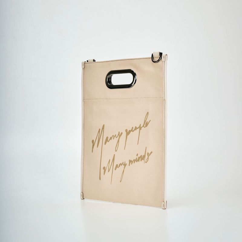 Organic Cotton x Apple Leather Record Bag