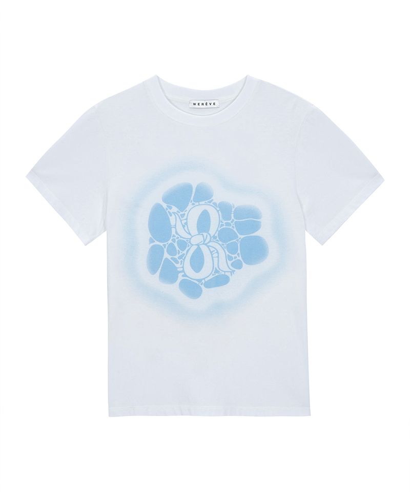 WEREVE（ウィレブ）の「Bubble printing t-shirt（Tops）」