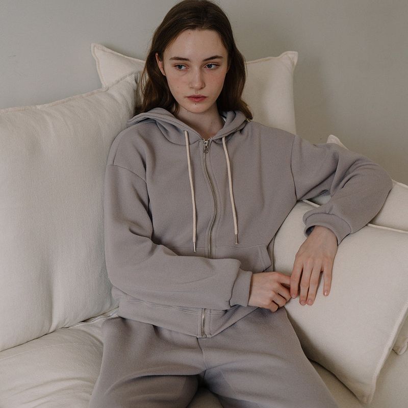Essential Knit Hoodie - Mocha