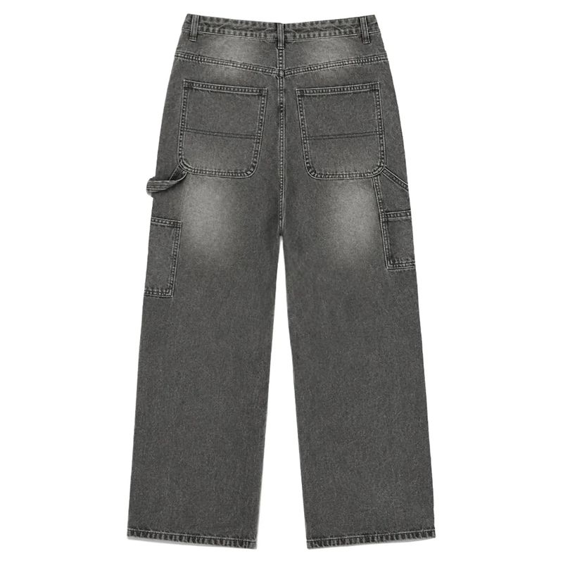BTB : CURVE PANEL JEANS [DEEP GRAY CORE]