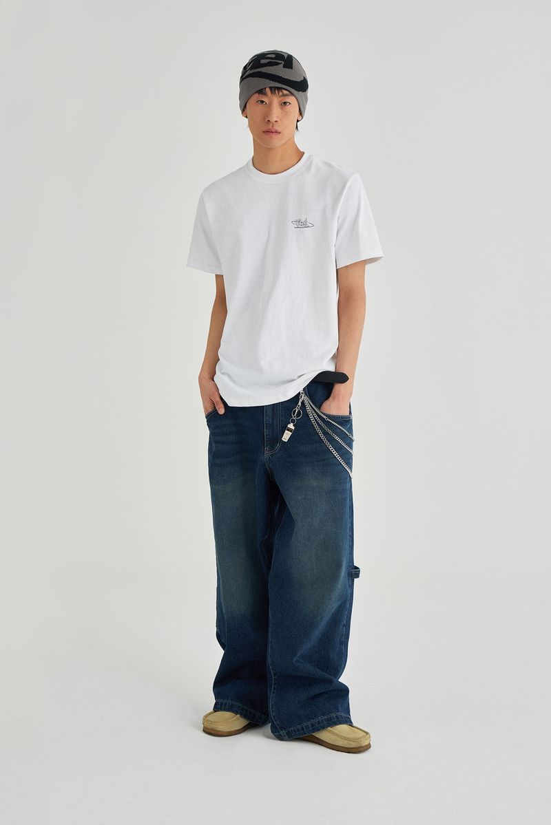 CHROME GRAPHICS T-SHIRTS [WHITE]