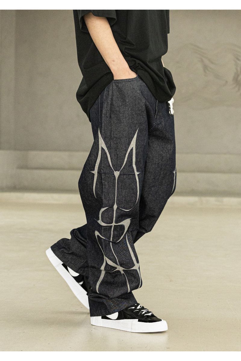 MSN WORK DENIM PANTS MSFJP002-BK