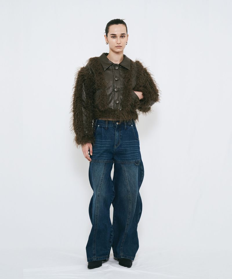 FAKE FUR LINE JACKET
