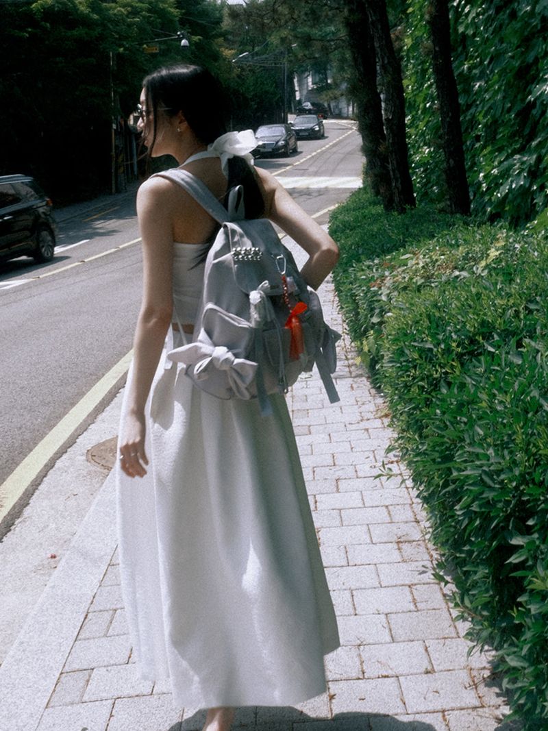 Rose Flared Skirt (Ivory)
