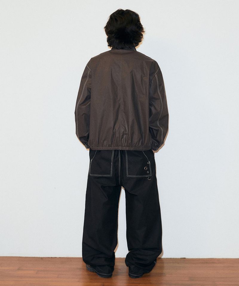 EYELET WIDE PANTS