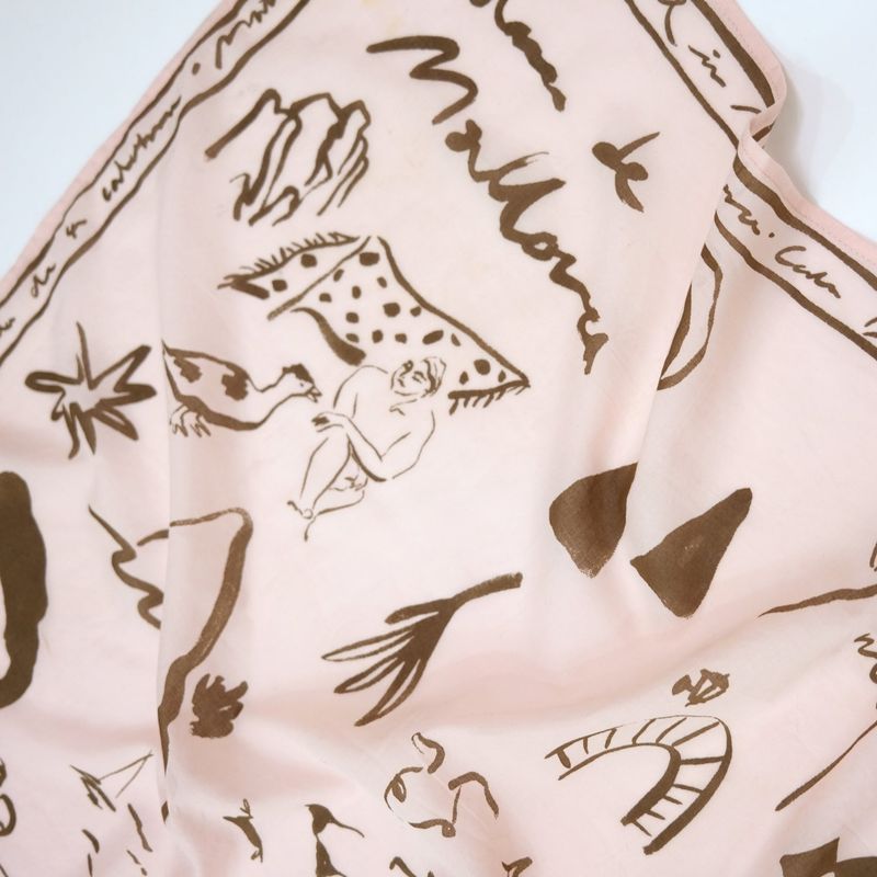 [Organic Scarf] Mallorca - Pink