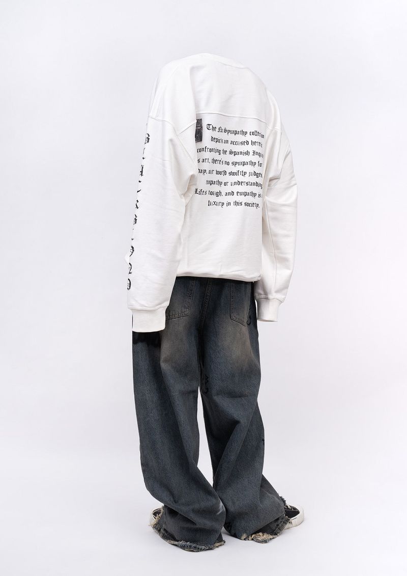 BBD Crushed Faith Sweatshirt (White)