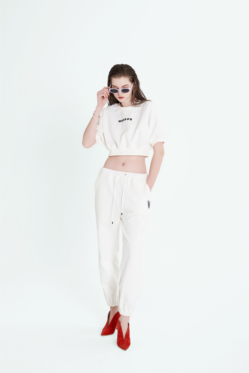 Sweatshirt Crop Top