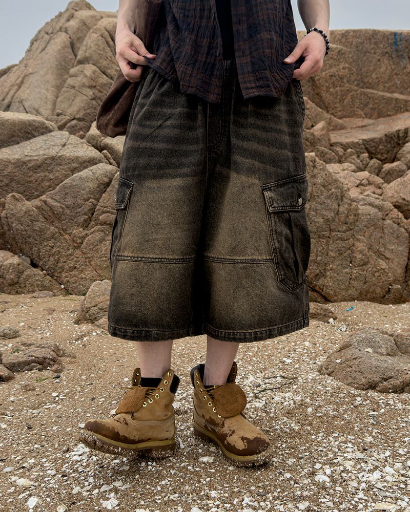 Brent Cargo Panel Bermuda Pants