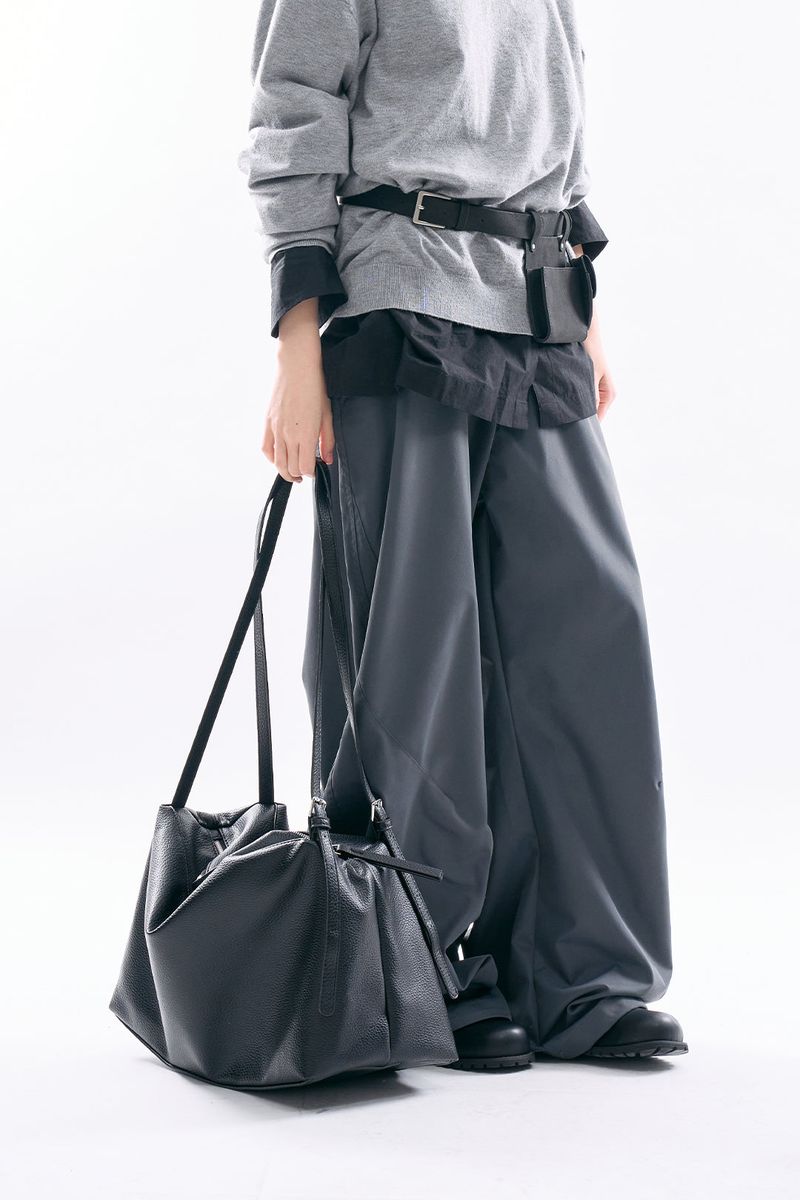 Forte dual strap leather bag