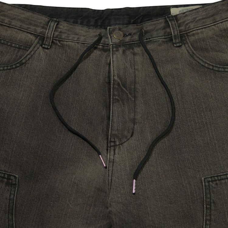 WORK WIDEFIT DENIM PANTS BLACK
