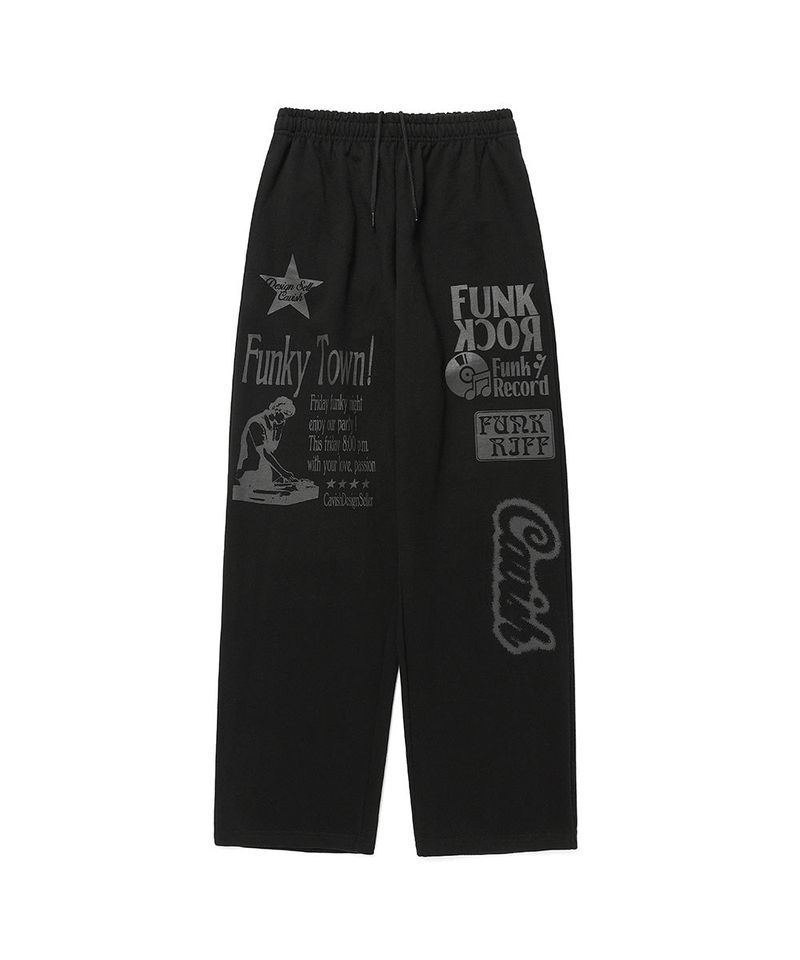 cavish（カビシ）の「PICTORIAL SWEATPANTS BLACK(CV2DSUPA02A)（Pants）」