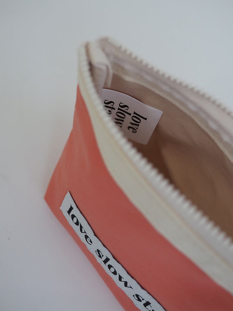 lss basic pouch (S size) _ peach
