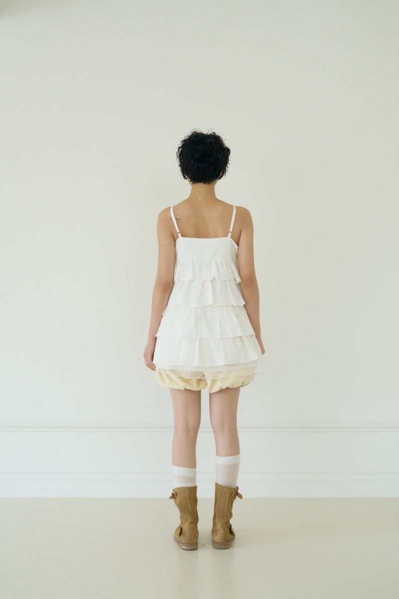 CHOCOLAT CANCAN DRESS (WHITE)
