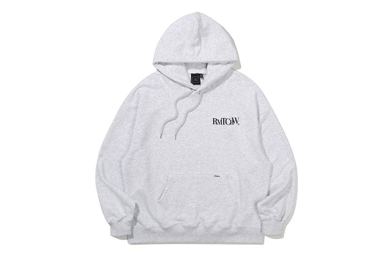 MONOCHROME HOODIE_LIGHT GREY