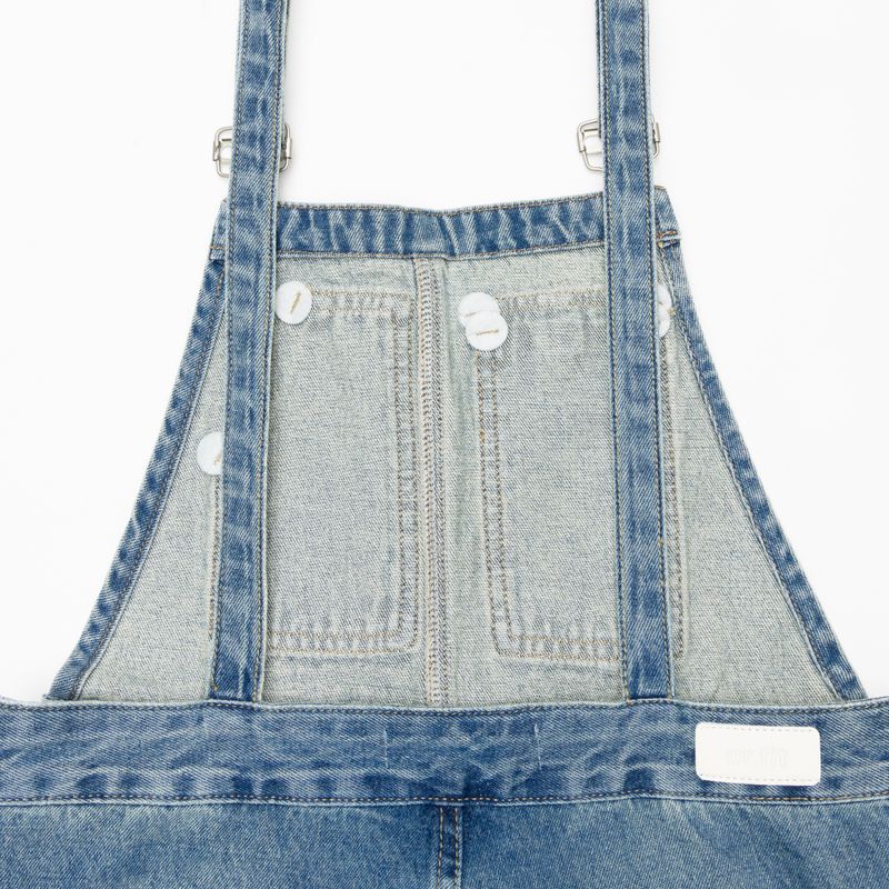 INCISION OVERALL DENIM PANTS code 21103