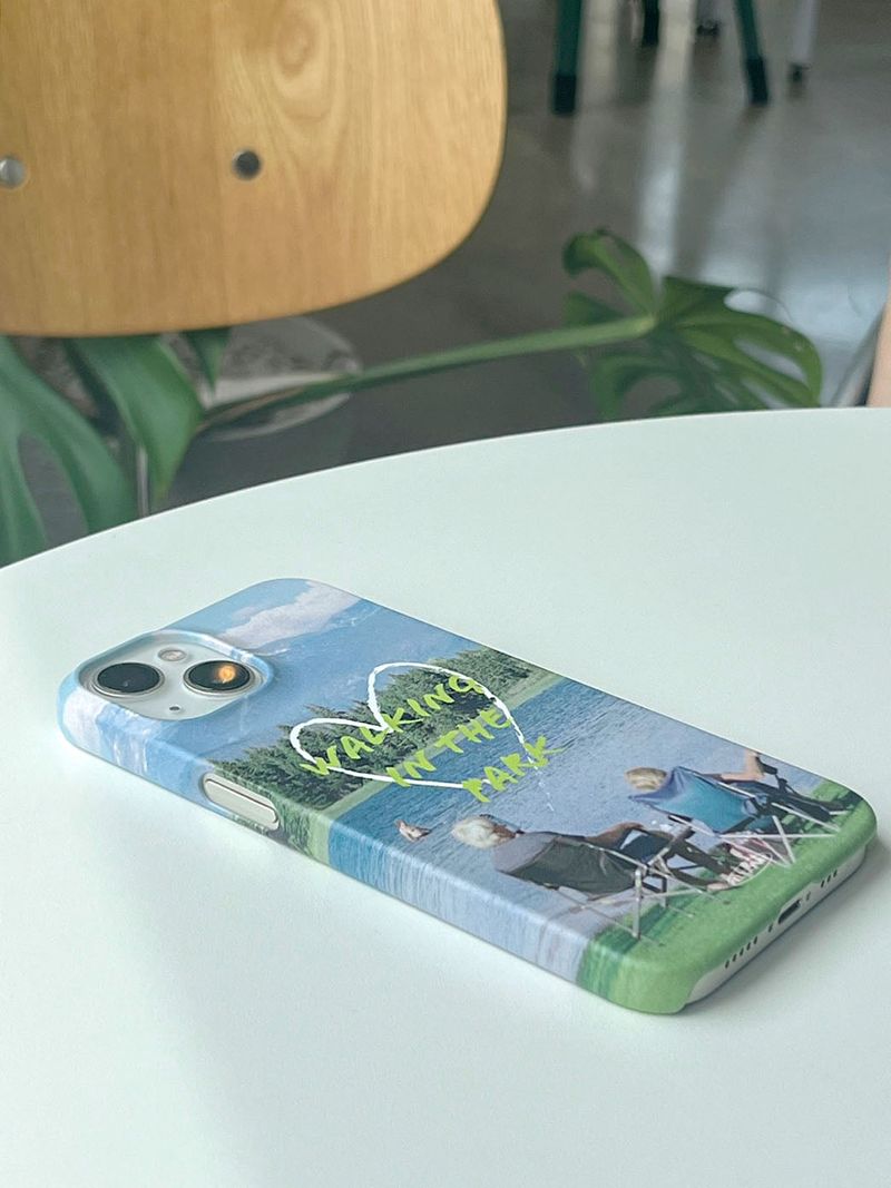 [MADE] a walk in the park iphone hard case 04