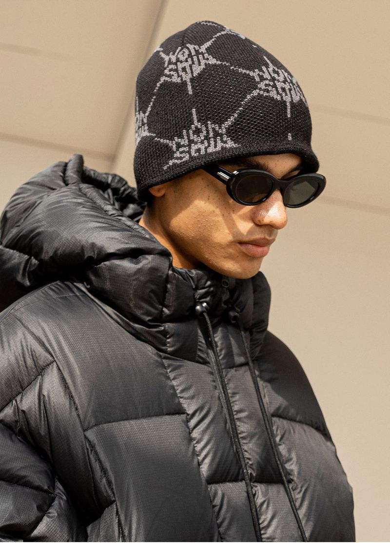 THORN JACQUARD BEANIE