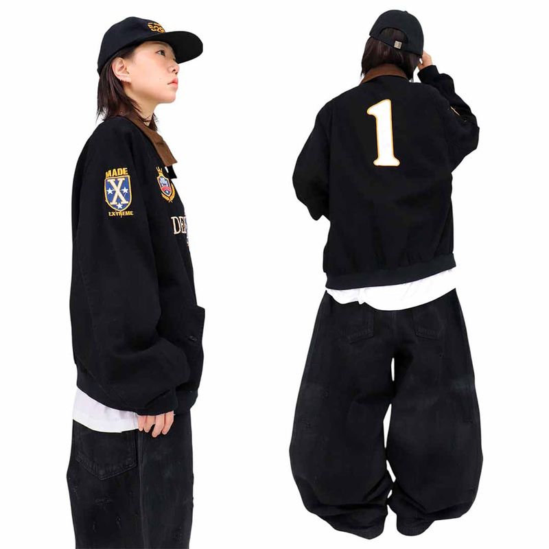 Vintage Numbering Blouson Jacket