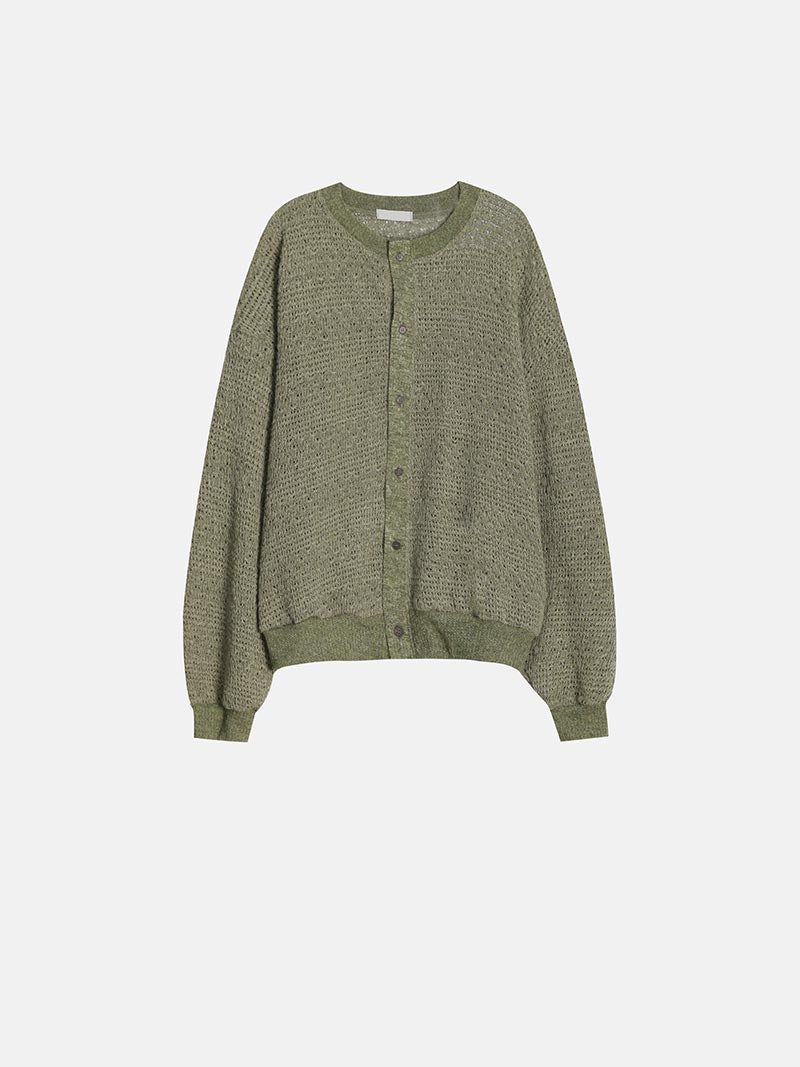 ASCLO Crochet See Through Cardigan (3color)