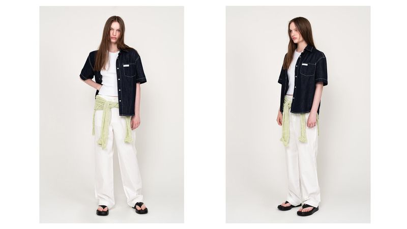 WIDE COTTON PANTS (WHITE)