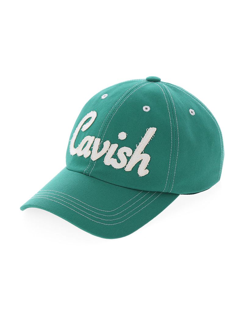 STITCH POINT SCRIPT LOGO CAP GREEN(CV2CFUAB21A)