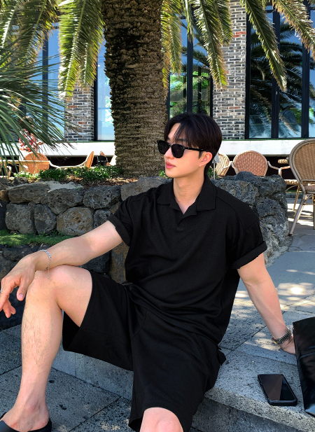[Limited Quantity] 【setup】 Kuiper Caraneck Short Sleeve Shorts Setup