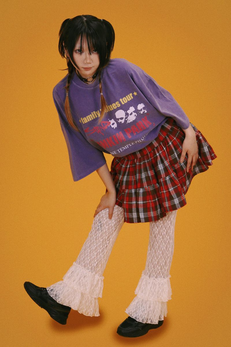 kiki check skirt (2color)