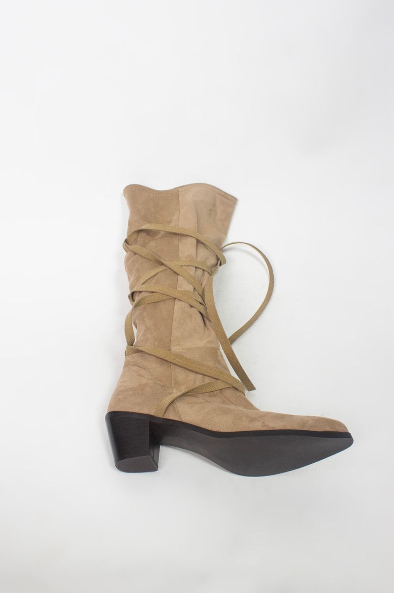 Strap Western Boots (2 color)