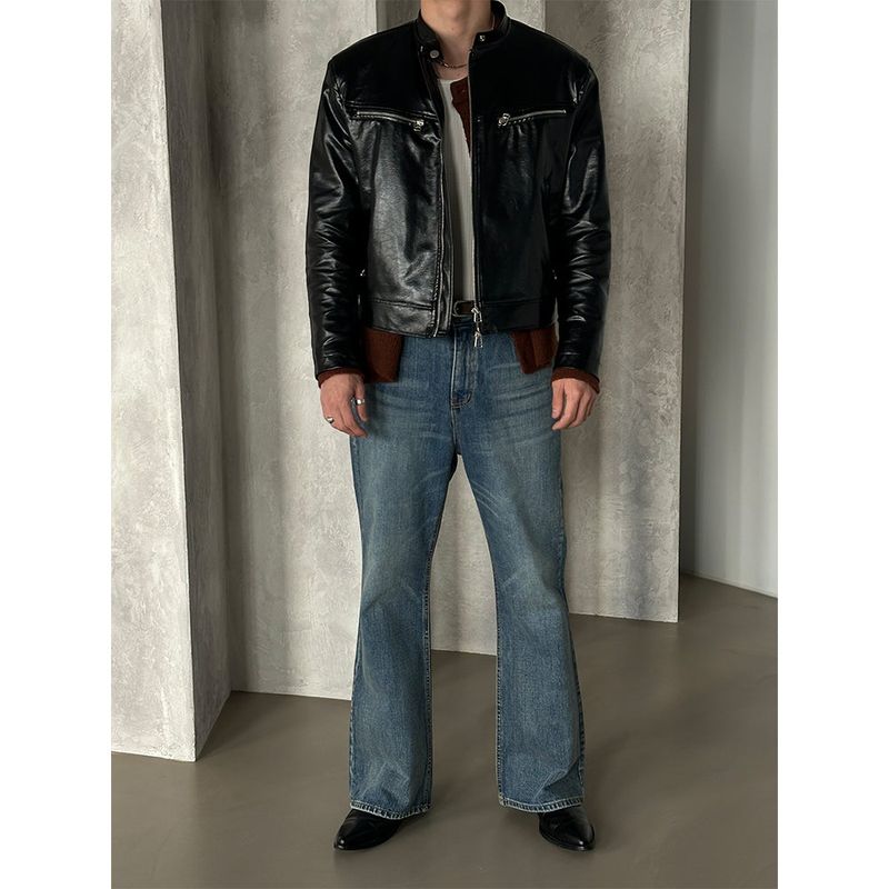 [Unisex] Daily flare denim pants