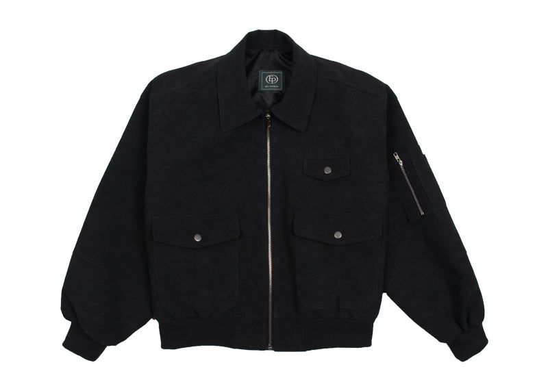 POCKET SUEDE BLOUSON