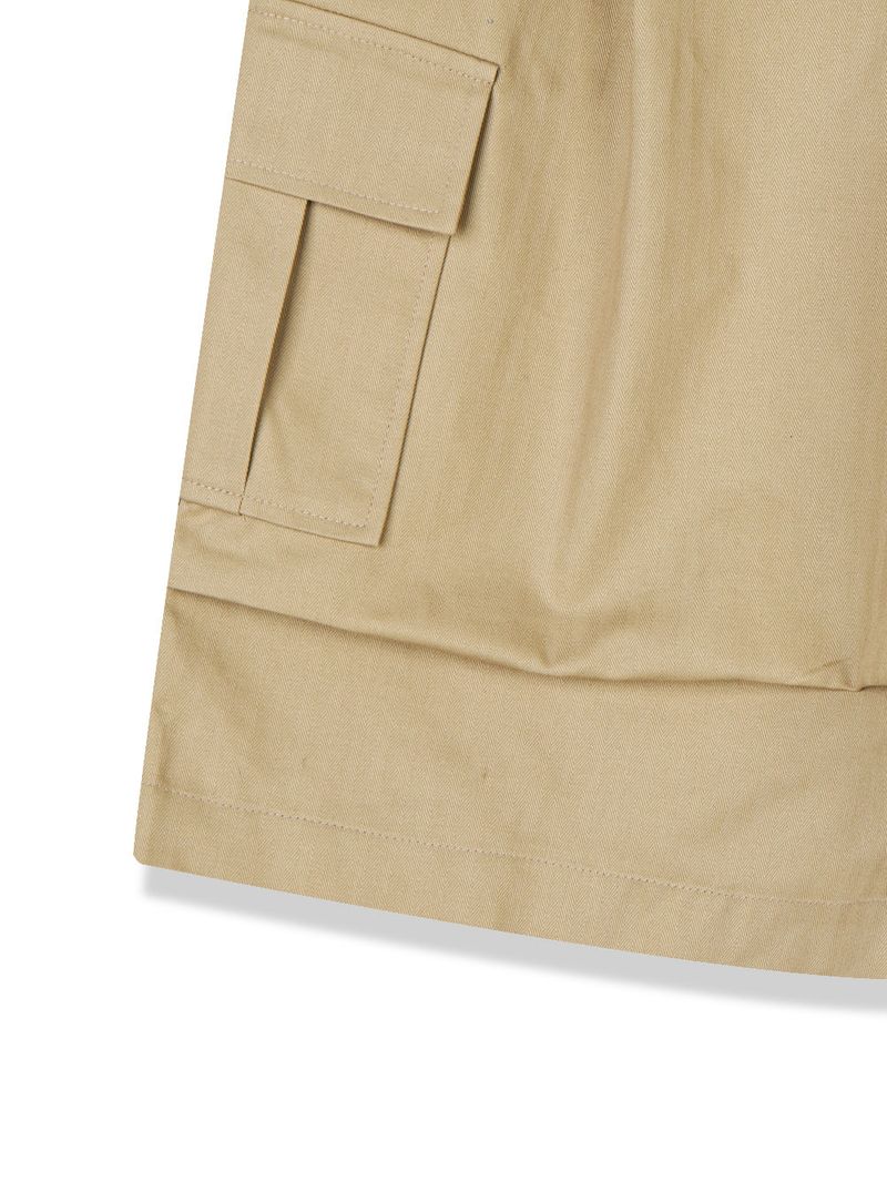 Pard Herringbone Cargo Bermuda