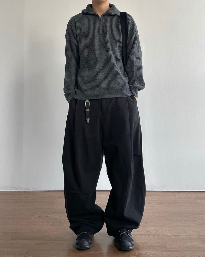 Como Half Zip-up Knit
