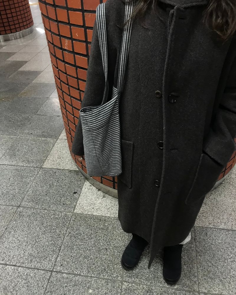 WideBand Bag (Big) - Grayish Piglet