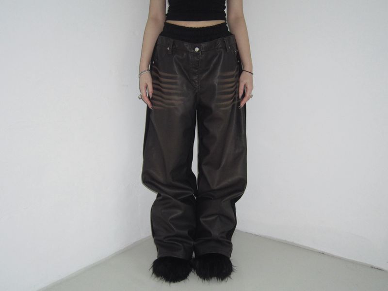 Vegan leather sweat-PT
