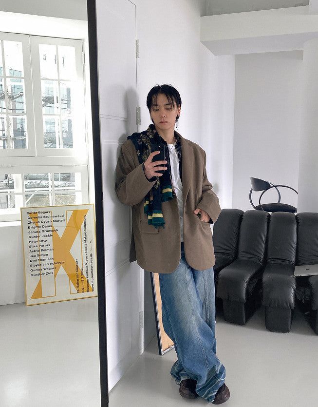 HOLY IN CODE（ホーリーインコード）の「No.1017 big woolen blazer JK（Jackets/Outerwear）」